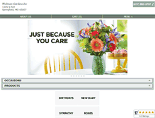 Tablet Screenshot of 417flowers.com